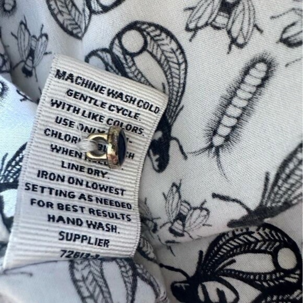 SHEIN Monochrome Patterned Blouse - image 7